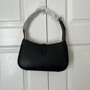 Elegant Black Women's Designer Shoulder Bag